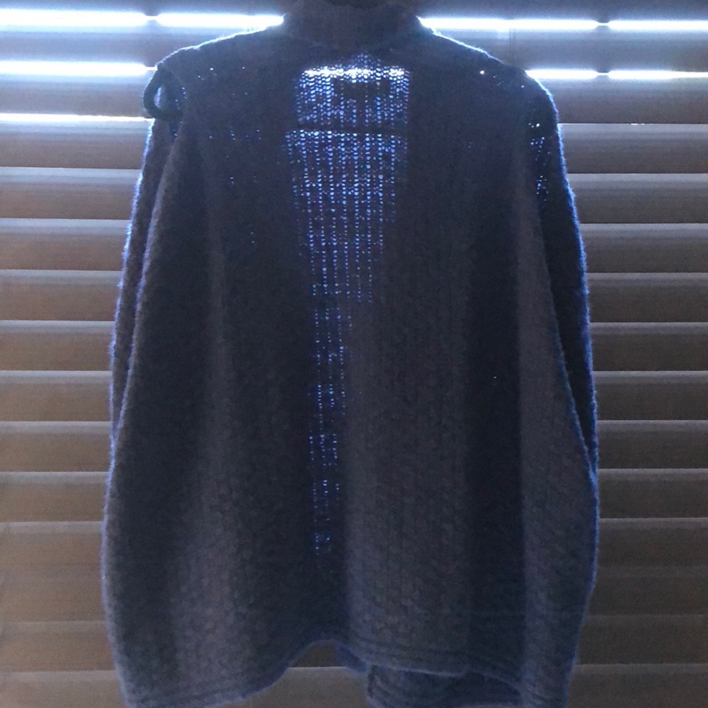 Loft Navy Shawl - Picture 3 of 4
